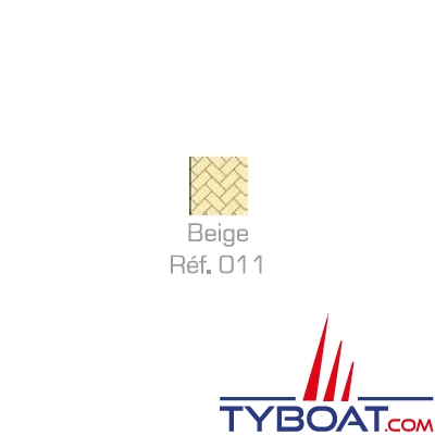 MaloMotion - Cezembre cordage Polyester 24 Fuseaux - Ø  14 mm - Beige (10 mètres)