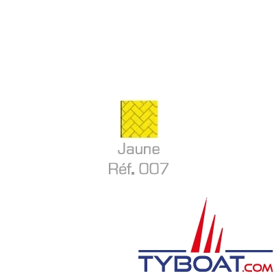 MaloMotion - Cezembre cordage Polyester 24 Fuseaux - Ø  5 mm - Jaune (10 mètres)