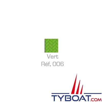 MaloMotion - Cezembre cordage Polyester 24 Fuseaux - Ø  8 mm - Vert (10 mètres)