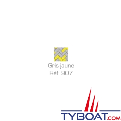 MaloMotion - Chausey - Ø 6 mm - Gris/Jaune - (10 mètres)