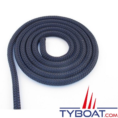 MaloMotion - Sablons - Ø  10 mm - Amarre double tresse - Navy (au mètre)