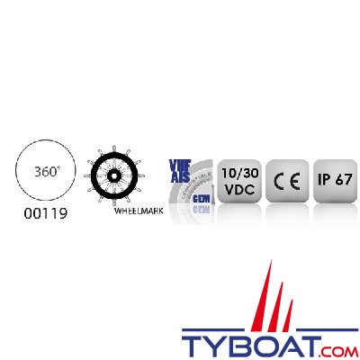 Mantagua - Feu navipro 2mn - bateau <20m - mouillage - avec pied