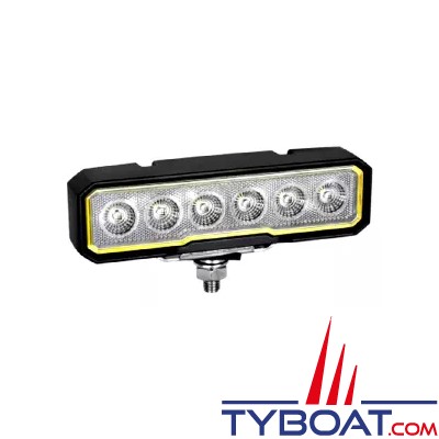 Mantagua - Projecteur Led BREHAT extérieur - 25 Watts - 1500 lumens - 12/36 Volts - Angle 40°