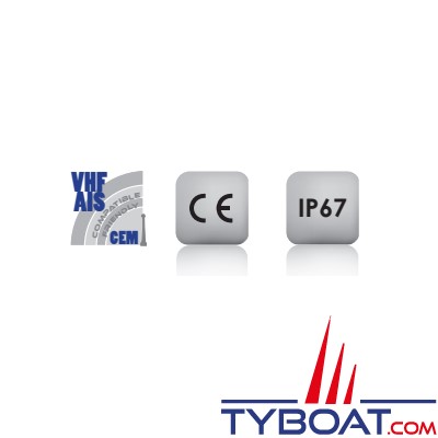 Mantagua - Projecteur Led BREHAT extérieur - 45 Watts - 3000 lumens - 12/36 Volts - Angle 40°