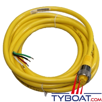 Maretron - Câble d'alimentation NMEA2000 Mini avec connecteur femelle - 5 m