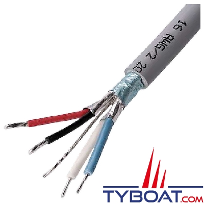 Maretron - Câbles et connecteurs NMEA2000 - Mini câble en vrac - 10 m (gris)