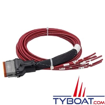 Maretron - Connecteur de sortie CLMD16 (J2) avec câbles volants de 1 m