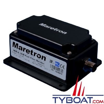 Maretron - Débitmètre de carburant - 2 canaux (alimentation et retour d'un moteur ou alimentation de deux moteurs)