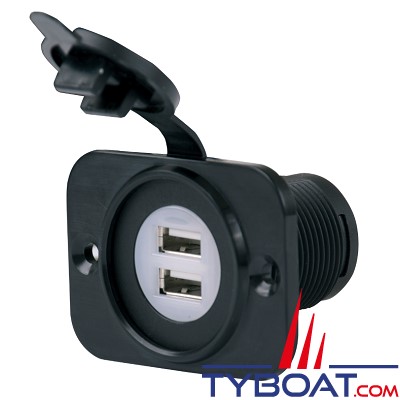 Marinco - Chargeur USB double 12-24 Volts