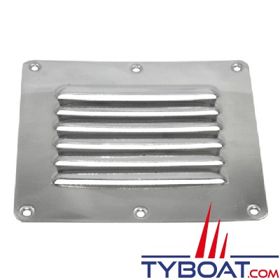 Marine Town - Grille de ventilation - inox 304 - 127x115mm