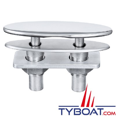 Marine Town - Taquet rétractable inox316 - Longueur 146mm