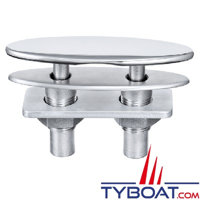 Marine Town - Taquet rétractable inox316 - Longueur 202mm