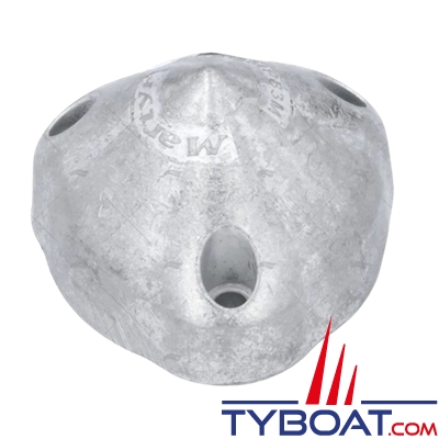 Martyr - Anode zinc pour Max-Prop Ø 83 mm - Entraxe 59 mm - intérieur Ø 46 mm