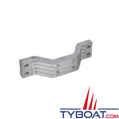 Anode barreau sur étrier pour Yamaha hors-bord 2T 100/115/140/150/175/200/225/250 cv - aluminium Hydral 2