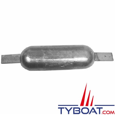 Anode magnésium à souder ou boulonner 0.300 Kg