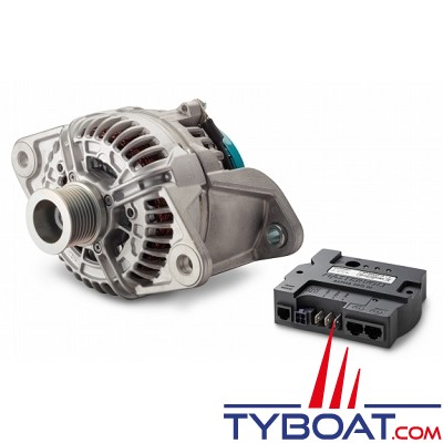 Mastervolt - Alternateur Alpha compact 14/140 pour moteurs Volvo Penta avec régulateur de charge Alpha Pro III