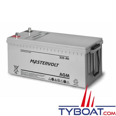Mastervolt - Batterie AGM 12 Volts - 225 Ah