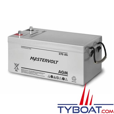 Mastervolt - Batterie AGM 12 Volts - 270 Ah