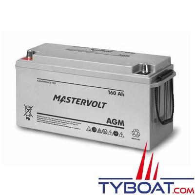 Mastervolt - Batterie AGM 12 Volts - 160 Ah