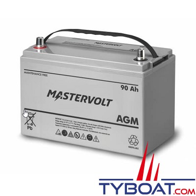Mastervolt - Batterie AGM 12 Volts - 90 Ah