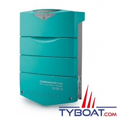 Mastervolt - Chargeur de batterie ChargeMaster Plus 12/75-3