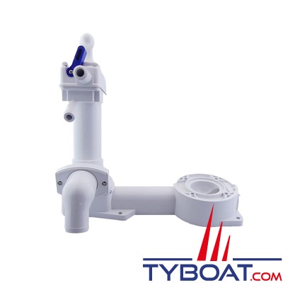 Matromarine - Pompe avec base pour wc manuel compatible RM69, Jabsco, Johnson,TMC, Raritan, Ocean Technologie