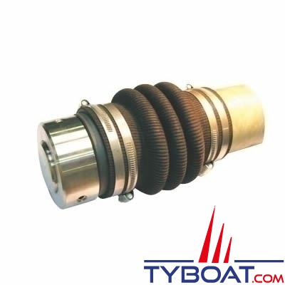 Maucour - Joint tournant ERCEM pour arbre Ø100 mm et tube étambot Ø 150-155 mm - soufflet renforcé.