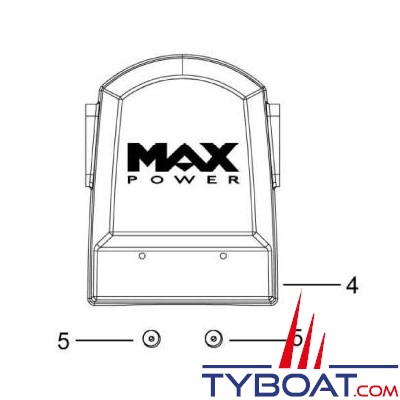 Max Power - capot CT100/125/165/225