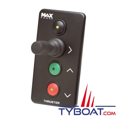 Max Power - Panneau de commande à joystick pour propulseurs Compact Rétract et VIP