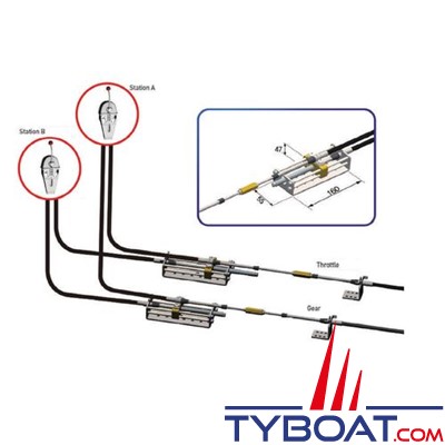 Maxflex - Différentiel gaz pour installation 2 postes - WQ41