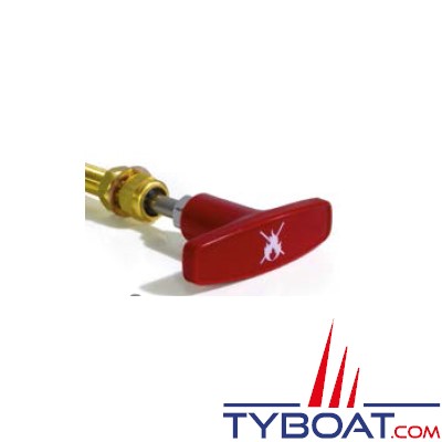 Maxflex - Poignée rouge “extincteur” pour tirette de sécurité