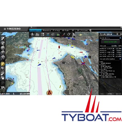 MAXSEA - TimeZéro Professionnel V5 - 1 installation - sans cartographie