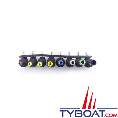 MC marine - Alimentation pour PC RA-12V5 - Allume-cigare et 220 Volts / 12 à 24 Volts et USB 5 Volts 100 Watts