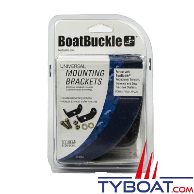BoatBuckle - Kit de fixation pour sangles rétractables