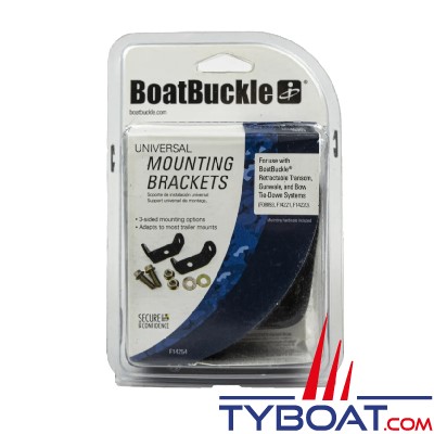 BoatBuckle - Kit de fixation pour sangles rétractables