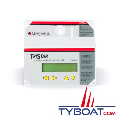 Morningstar - Panneau de contrôle pour régulateur Tristar - 12/24 et 48 volts