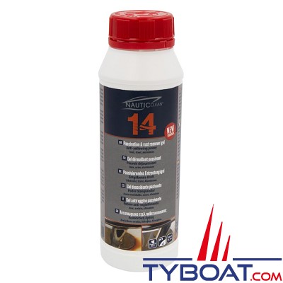 Nautic-Clean - 14 - Gel dérouillant passivant - 500 ml