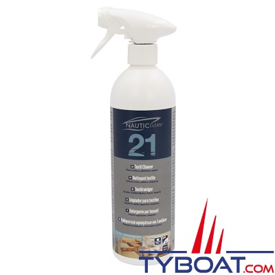 Nautic-Clean - 21 - Nettoyant détachant textile - 750ml (Vaporisateur)