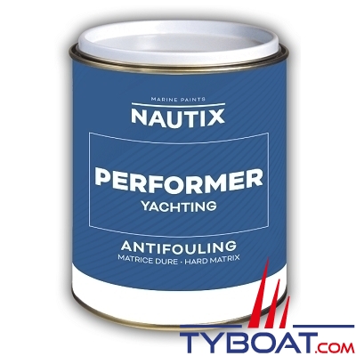Nautix - Antifouling matrice dure PERFORMER YACHTING Gris foncé - 2,5 litres