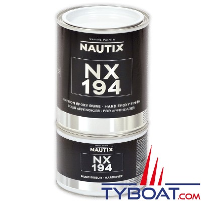 Nautix - Finition époxy très dure pour appendices NX194 - Orange fluo - 0,75 L