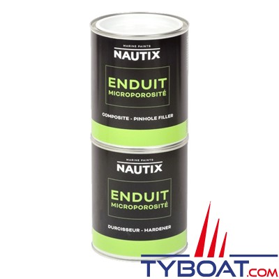 Nautix - Mastic Enduit Microporosité pour carbone et époxy - 1 Litre