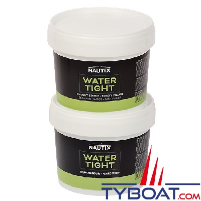 Nautix - Mastic époxy Watertigh - séchage rapide - 1 Litre