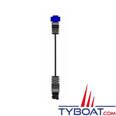 Navico - Câble adaptateur sonde connecteur noir 9 Pin vers appareil connecteur bleu 7 Pin