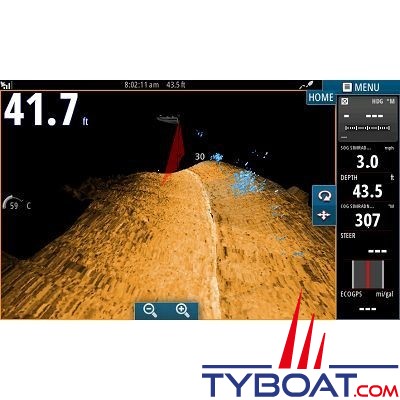 Navico - Sondeur StructureScan 3D CHIRP pour Simrad / Lowrance / B&G  - Avec sonde tableau arrière