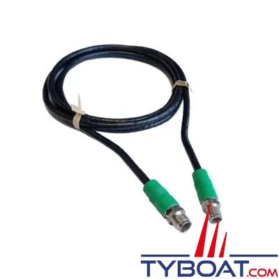 B&G Simrad Lowrance - Câble Ethernet  1,8m - prise verte M12-X 8 broches