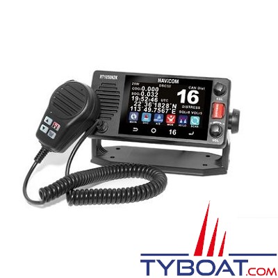 Navicom - VHF fixe RT1050 25watts - Ecran tactile - NMEA2000 - GPS intégré