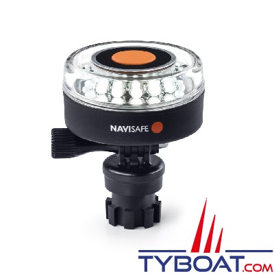 Navisafe - Lampe de sécurité Navi Light 360° Rescue 2 MN 16 Leds blanches - base Navimount