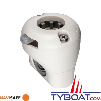 Navisafe - NS956 - Support RAIL Navimount - pour tube Ø 25 ou 35mm - Blanc