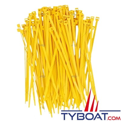Norma - Colliers de fixation  NORMAFIX® -  3,6 x 140 mm Jaune par 100