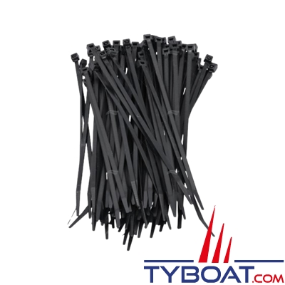Norma - Colliers de fixation  NORMAFIX® -  4,8 x 200 mm Noir par 100